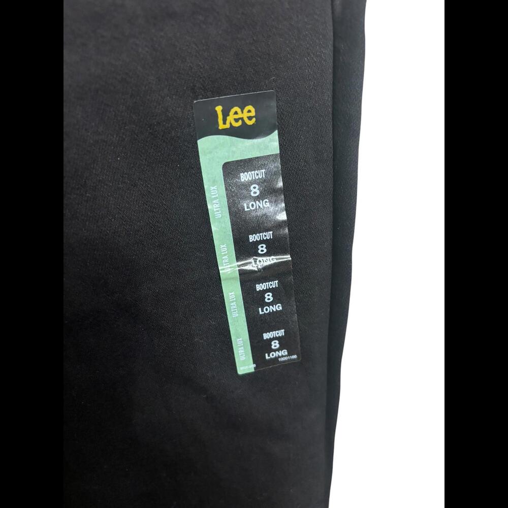 Women’s Lee Black Bootcut Jeans Size 8 Long - Picture 2 of 5